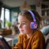 AURICULARES INFANTILES INALÁMBRICOS KPOP DEMON HUNTERS HUNTRIX FINALE PLEGABLES Y CON CONTROL PARENTAL DE VOLUMEN