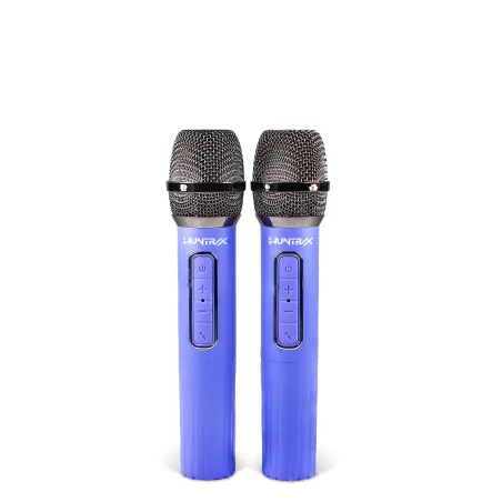 SET KARAOKE INALÁMBRICO K-POP DEMON HUNTERS HUNTRIX PARTY LED CON 2 MICRÓFONOS BLUETOOTH 5.3 LUCES LED Y CAMBIADOR DE VOZ