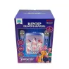 SET KARAOKE INALÁMBRICO K-POP DEMON HUNTERS HUNTRIX PARTY LED CON 2 MICRÓFONOS BLUETOOTH 5.3 LUCES LED Y CAMBIADOR DE VOZ