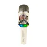 MICRÓFONO KARAOKE INALÁMBRICO KPOP DEMON HUNTERS HUNTRIX GOLDEN CON ALTAVOZ Y LUCES LED BLUETOOTH 5.3 CAMBIADOR DE VOZ HASTA 5 H