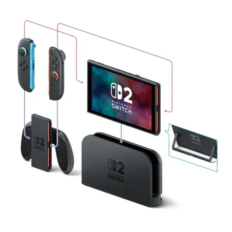 PREVENTA CONSOLA NINTENDO SWITCH 2 + JUEGO DESCARGABLE MARIO KART WORLD + SUSCRIPCIÓN 3 MESES NINTENDO SWITCH ONLINE VERSIÓN ESP