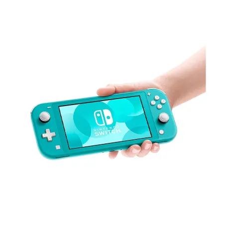 CONSOLA PORTATIL NINTENDO SWITCH LITE TURQUESA + JUEGO DESCARGABLE TOMODACHI LIFE + 30 DIAS NSO VERSIÓN ESPAÑOLA GARANTÍA EU