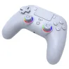 MANDO INALÁMBRICO SUBSONIC COMPATIBLE CON PS4 Y PC PLAYSTATION 4 COLOR BLANCO Y LUCES LED GARANTÍA EUROPEA EUROPEAN WARRANTY