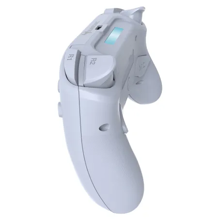 MANDO INALÁMBRICO SUBSONIC COMPATIBLE CON PS4 Y PC PLAYSTATION 4 COLOR BLANCO Y LUCES LED GARANTÍA EUROPEA EUROPEAN WARRANTY