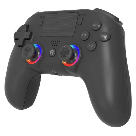 MANDO INALÁMBRICO SUBSONIC COMPATIBLE CON PS4 Y PC PLAYSTATION 4 COLOR NEGRO Y LUCES LED GARANTÍA EUROPEA EUROPEAN WARRANTY