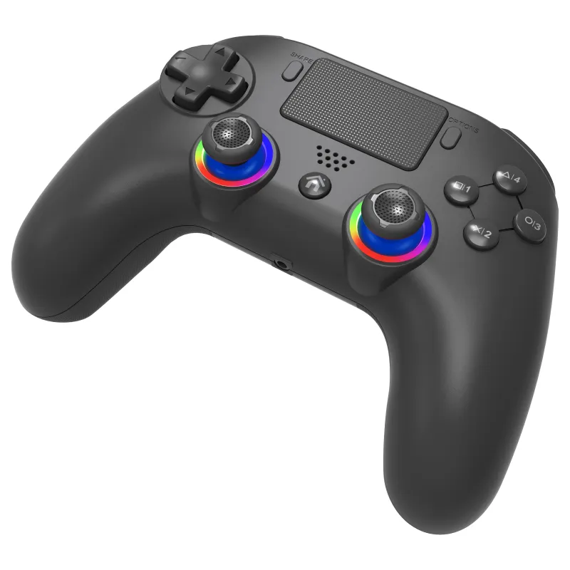 MANDO INALÁMBRICO SUBSONIC COMPATIBLE CON PS5 PLAYSTATION 5 COLOR NEGRO Y LUCES LED GARANTÍA EUROPEA EUROPEAN WARRANTY