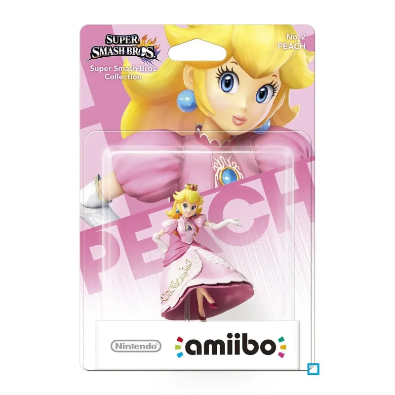 AMIIBO-FIGUUR PEACH SUPER SMASH BROS. COLLECTION NUMMER 2 - The Shop Gamer