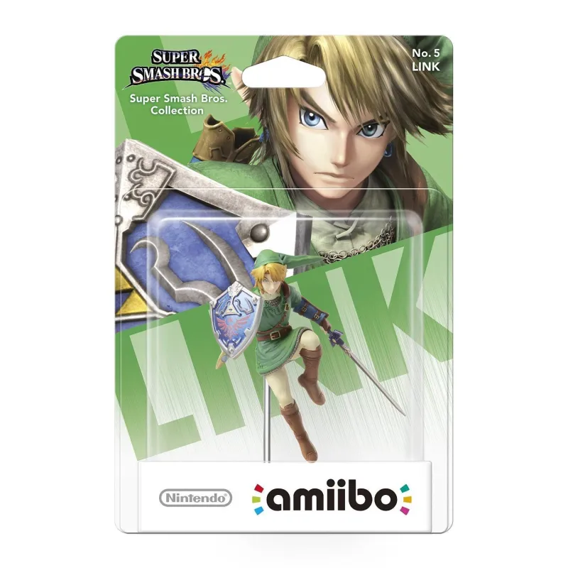 AMIIBO LINK SUPER SMASH BROS. COLLECTION FIGUUR NUMMER 5 - The Shop Gamer