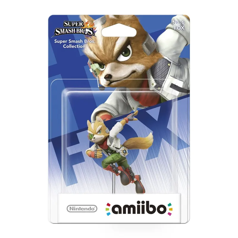 FOX SUPER SMASH BROS. COLLECTION AMIIBO FIGURE NO. 6 - The Shop Gamer