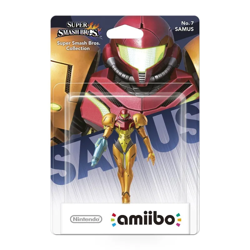 FIGURINE AMIIBO SAMUS SUPER SMASH BROS. COLLECTION N° 7 - The Shop Gamer