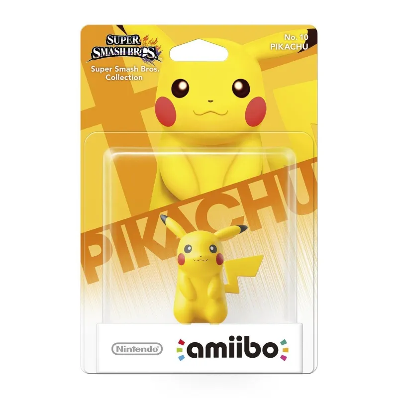AMIIBO FIGURE PIKACHU SUPER SMASH BROS. COLLECTION NUMBER 10 - The Shop Gamer