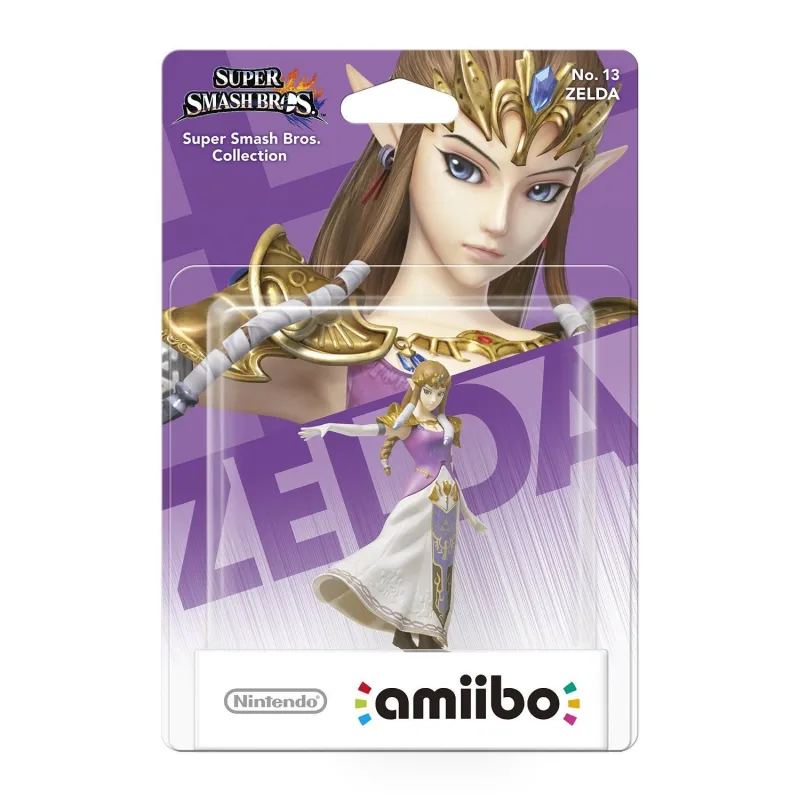 amiibo-Figur ZELDA, Kollektion SUPER SMASH BROS Nr. 13 für Nintendo Switch - The Shop Gamer