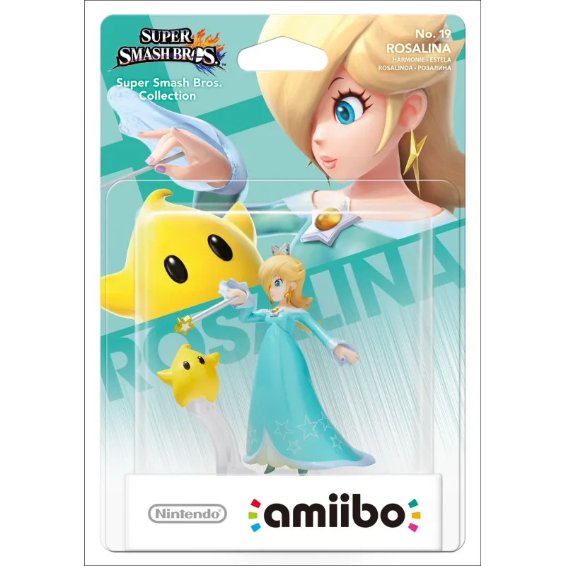 FIGURINE AMIIBO ROSALINA SUPER SMASH BROS. COLLECTION NUMÉRO 19 - The Shop Gamer