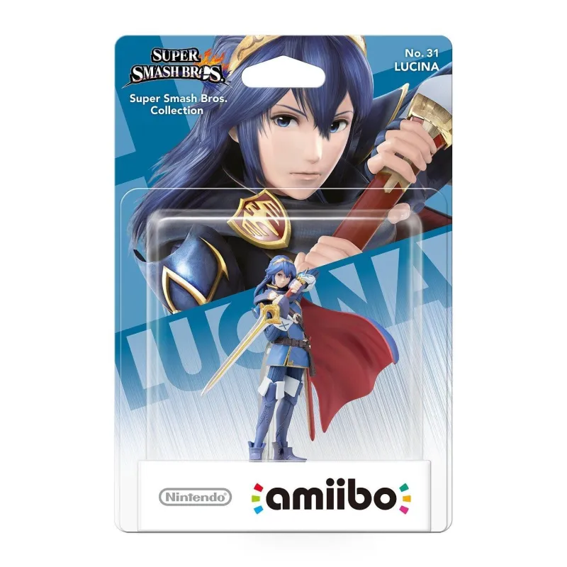 amiibo-Figur LUCINA, SUPER SMASH BROS Kollektion Nr. 31 für Nintendo Switch - The Shop Gamer