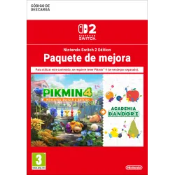 Pikmin 4 – Paquete de mejora a la versión Nintendo Switch 2 Edition + Academia Dandori