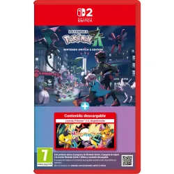 PREVENTA LEYENDAS POKEMON ZA NINTENDO SWITCH 2 EDITION + MEGA DIMENSION JUEGO FÍSICO VERSIÓN ESPAÑOLA GARANTÍA EUROPEAN WARRANTY