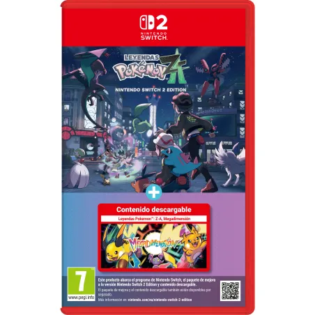 PREVENTA LEYENDAS POKEMON ZA NINTENDO SWITCH 2 EDITION + MEGA DIMENSION JUEGO FÍSICO VERSIÓN ESPAÑOLA GARANTÍA EUROPEAN WARRANTY