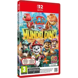 PAW PATROL MUNDO DINO SWITCH2 TARJETA LLAVE DE JUEGO PARA NINTENDO SWITCH 2 VERSIÓN ESPAÑOLA GARANTIA EUROPEA EUROPEAN WARRANTY