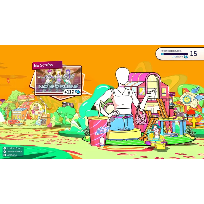 JUST DANCE: DECADES OF HITS SWITCH CAJA CON CÓDIGO DE DESCARGA DE JUEGO COMPLETO PARA NINTENDO SWITCH VERSIÓN ESPAÑOLA GARANT EU