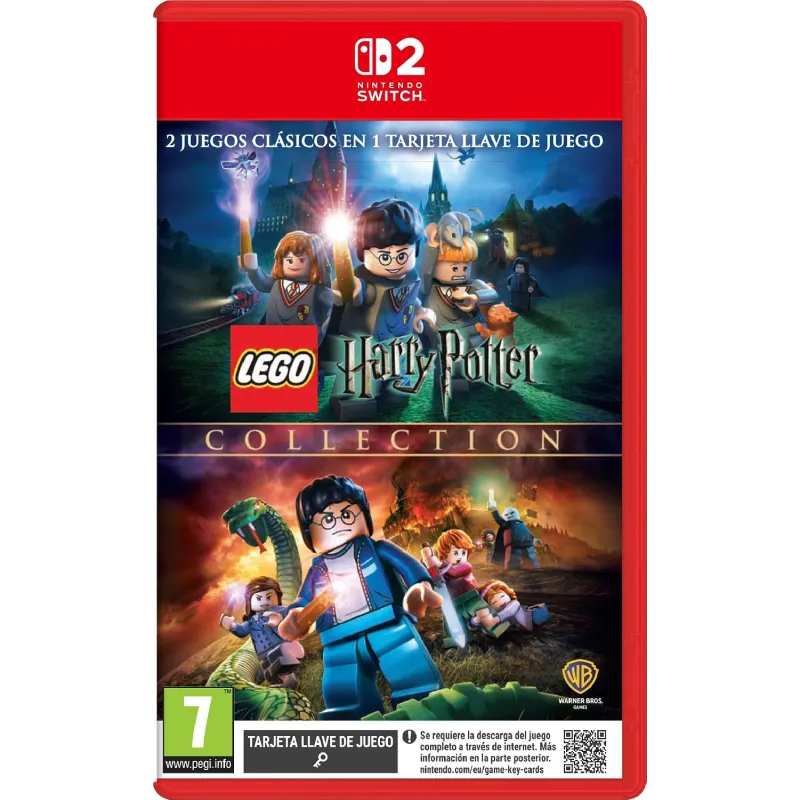 LEGO HARRY POTTER COLLECTION SWITCH2 TARJETA LLAVE DE JUEGO PARA NINTENDO SWITCH 2 VERSIÓN ESPAÑOLA GARANTIA EUROPEA EU WARRANTY