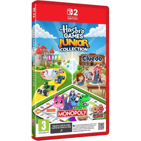 HASBRO GAMES JUNIOR COLLECTION SWITCH2 TARJETA LLAVE DE JUEGO PARA NINTENDO SWITCH 2 VERSIÓN ESPAÑOLA GARANTIA EUROPEAN WARRANTY