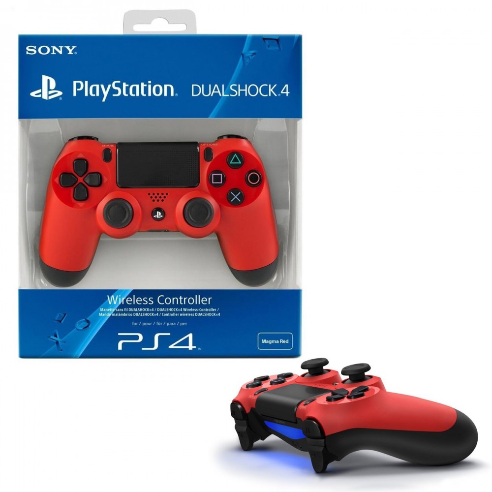 PS4 Control Dualshock 4 ROJO Sony – GameStation