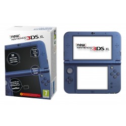 CONSOLA NEW 3DS XL AZUL METALICO CONSOLE KONSOLE 3DSXL