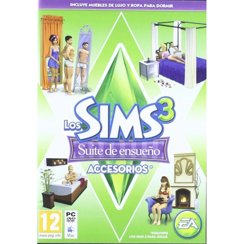 LOS SIMS 3: SUITE DE ENSUEÑO ACCESSOIRES - The Shop Gamer