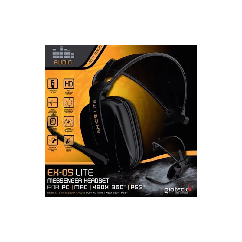 CASQUE LITE MESSENGER EX-05 - The Shop Gamer