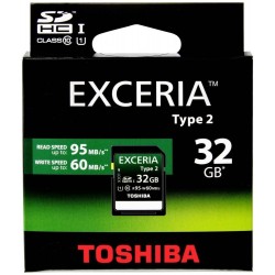 MEMORIA SD TOSHIBA EXCERIA TYPE2 32GB R95/W60