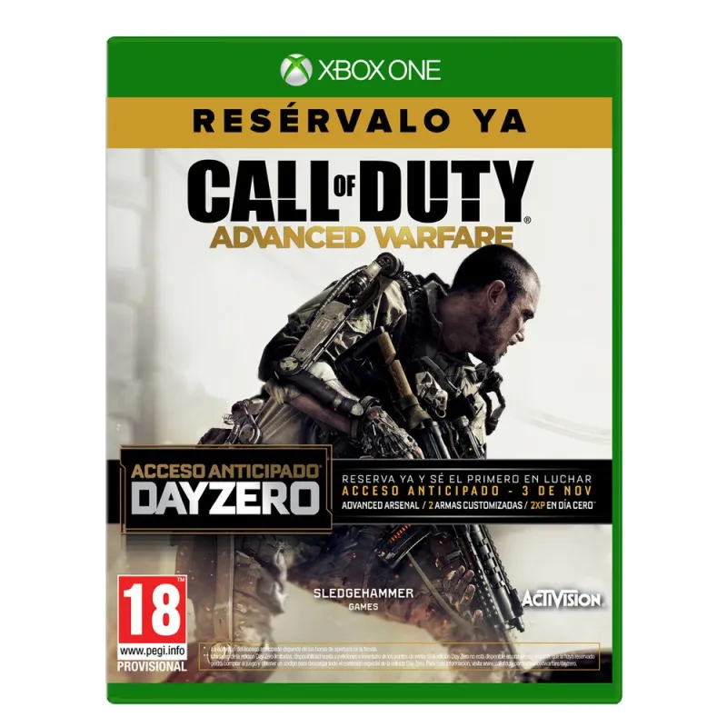CALL OF DUTY ADVANCED WARFARE ÉDITION DAY ZERO XBOX ONE - The Shop Gamer