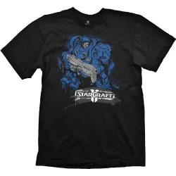 STARCRAFT II MARINE (TERRAN) T-SHIRT, EXCLUSIEF, XL, VIDEOGAMES - The Shop Gamer