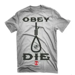 T-SHIRT FABLE III OBEY OR DIE L, VIDEOGAMES - The Shop Gamer