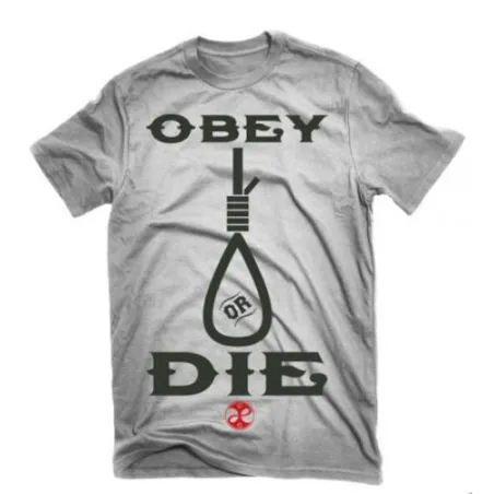 T-SHIRT FABLE III OBEY OR DIE L, VIDEOGAMES - The Shop Gamer