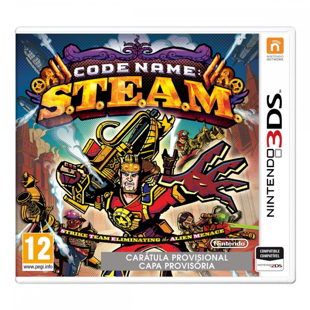 CODE NAME: S.T.E.A.M. 3DS NINTENDO 2DS