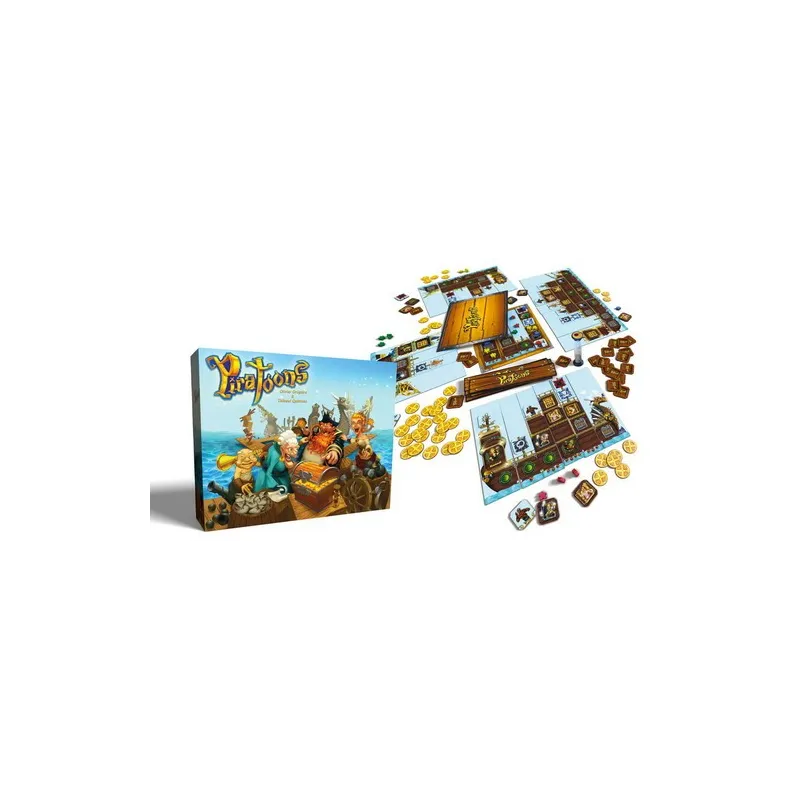 PIRATOONS (ESPAGNOL) JEUX DE SOCIÉTÉ - The Shop Gamer