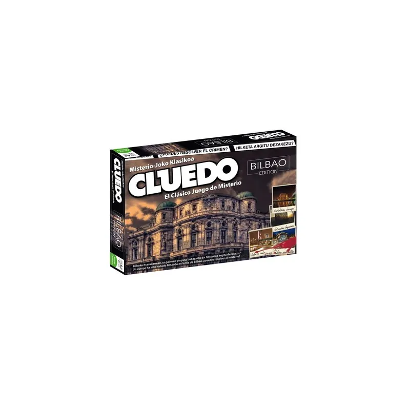 CLUEDO BILBAO JEUX DE SOCIÉTÉ - The Shop Gamer