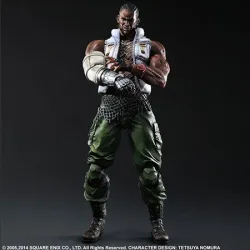 PLAY ARTS FINAL FANTASY VII AC BARRET 28 CM VIDEO GAME FIGURE - The Shop Gamer