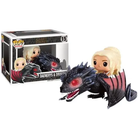 POP-FIGUR JUEGO DE TRONOS: DAENERYS & DROGON, TV-FIGUREN SERIES - The Shop Gamer