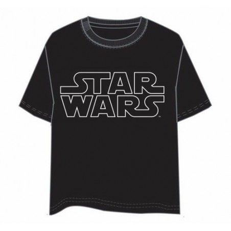 CAMISETA STAR WARS LOGO S