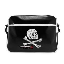 BORSA A TRACOLLA UNCHARTED 4, MERCHANDISING VIDEOGIOCHI CON TESCHIO - The Shop Gamer