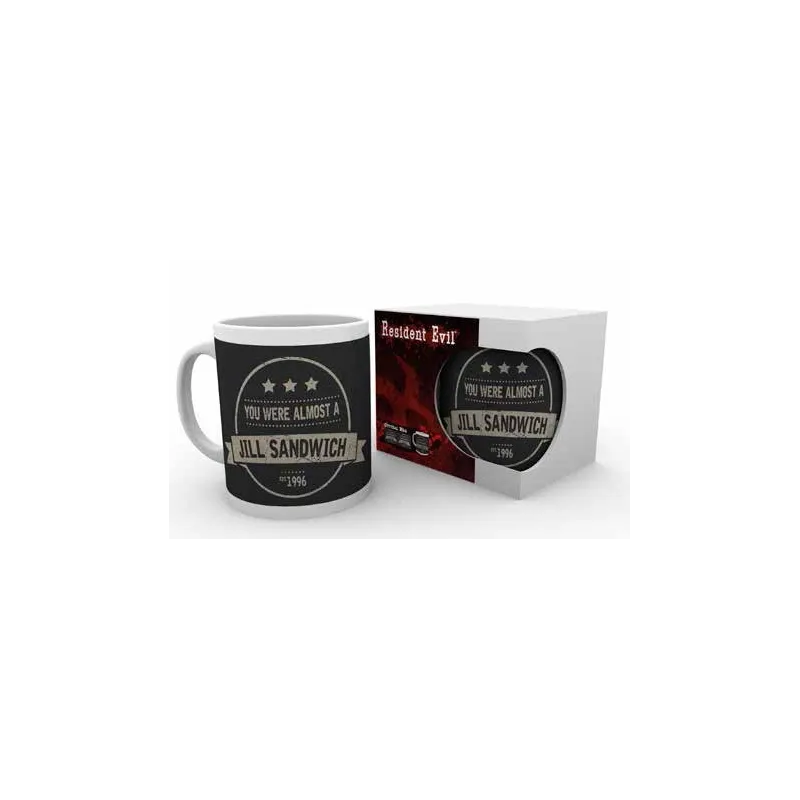 TASSE RESIDENT EVIL JILL SANDWITCH, TASSE JEUX VIDÉO - The Shop Gamer