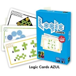 LOGIC CARDS AZUL JUEGOS DE MESA JUEGOS EDUCATIVOS