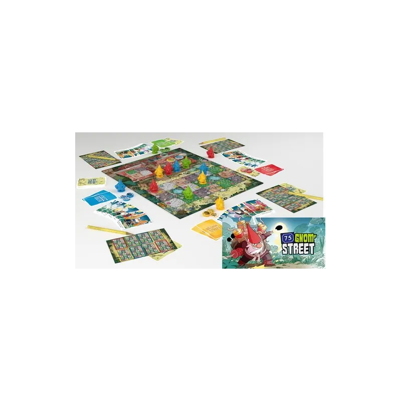 75 GNOM STREET (ANKAMA) SPANISH EDITION BOARD GAME - The Shop Gamer