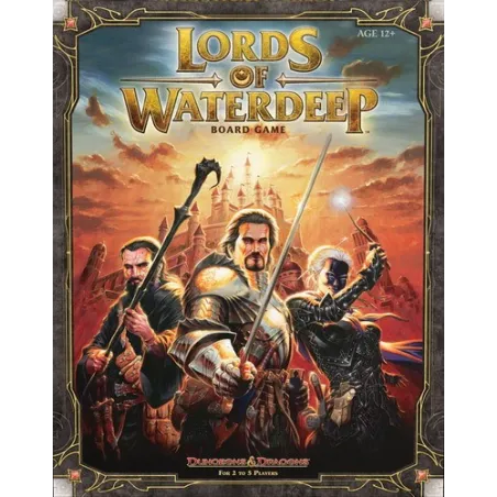 D&D BOARD GAME: LORDS OF WATERDEEP, ENGLISH-LANGUAGE IMPORT - The Shop Gamer