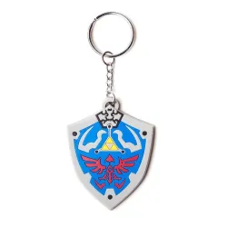 Portachiavi Nintendo Zelda in gomma Hyrulian, merchandising videogiochi Mario Bros - The Shop Gamer