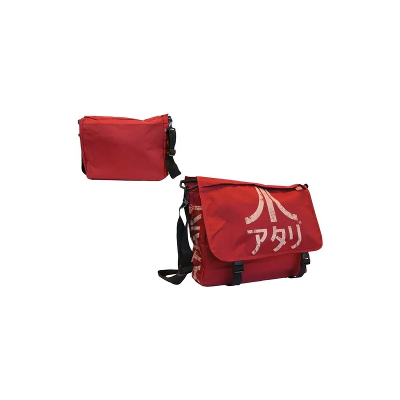 Borsa a tracolla Atari, logo giapponese, merchandising videogiochi Atari - The Shop Gamer