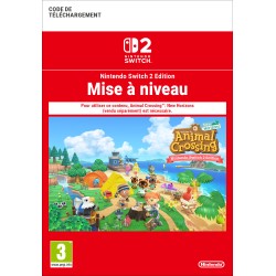 ANIMAL CROSSING: NEW HORIZONS NINTENDO SWITCH 2 EDITION UPGRADE PACK CÓDIGO DESCARGA DIGITAL PACK MEJORA REQUIERE JUEGO COMPLETO