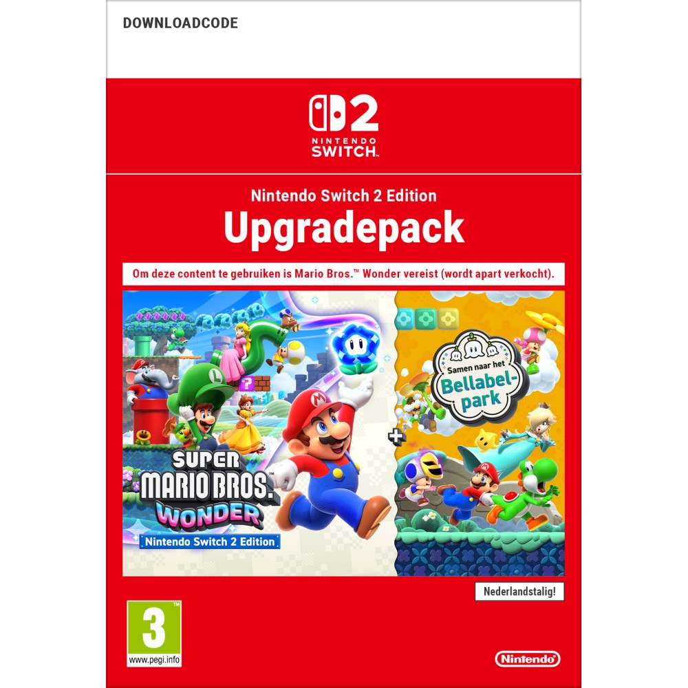 Super Mario Bros. Wonder – Nintendo Switch 2 Edition + Samen naar het Bellabelpark-upgradepack
