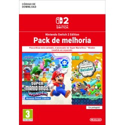 Super Mario Bros. Wonder – Pack de melhoria (Nintendo Switch 2 Edition) + Vamos ao Parque Belabel